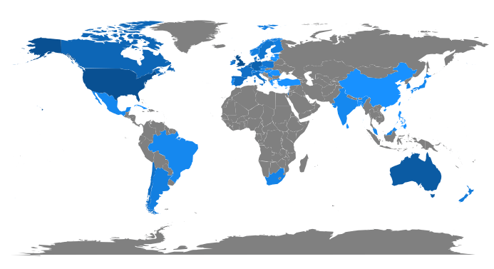 PRODUCTION SCIENTIFIQUE PAR PAYS